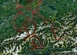 Routen Schweiz 2018-2021